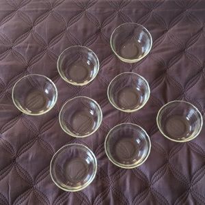 8 Glass 4oz Custard Cups (Pyrex)